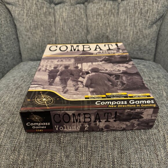 Combat! Volume 2: An Expansion for Combat! (open, unpunched) Compass Games - Picture 2 of 16